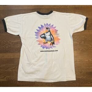 Vintage 90s Linux Operating System T Shirt Magazine Tech Large Computer Cyber